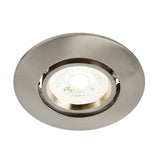 KIT DE 7 PIEZAS DE LÁMPARA DE INTERIOR EMPOTRABLE ASTI TECNOLITE POTENCIA MÁXIMA 50W BASE GX5.3 FOCO MR16 NO INCLUIDO SATINADO