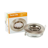 KIT DE 7 PIEZAS DE LÁMPARA DE INTERIOR EMPOTRABLE ASTI TECNOLITE POTENCIA MÁXIMA 50W BASE GX5.3 FOCO MR16 NO INCLUIDO SATINADO