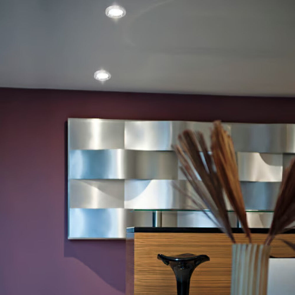 KIT DE 6 PIEZAS DE LÁMPARA EMPOTRABLE TECNOLITE BADESI 50W BASE G53