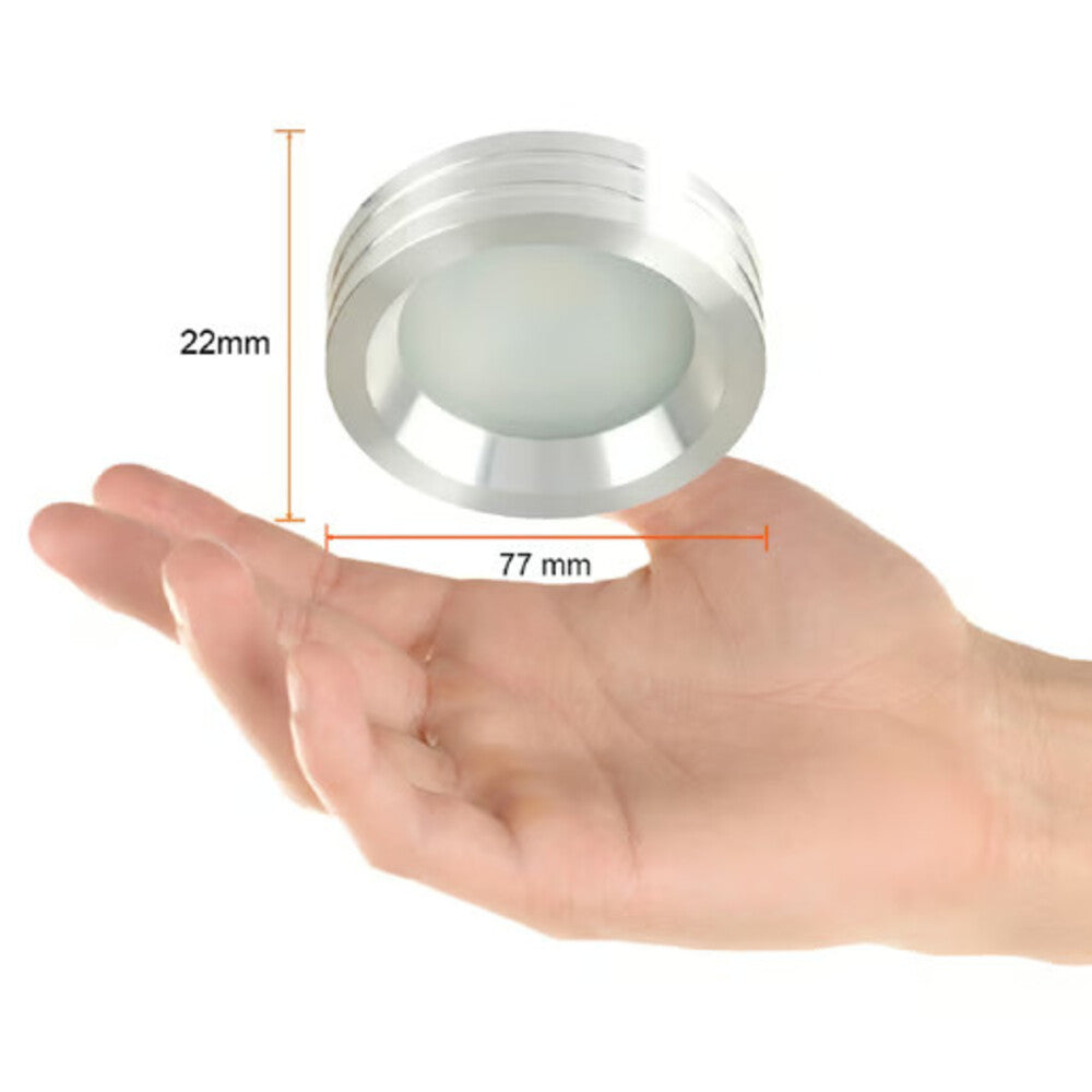 KIT DE 6 PIEZAS DE LÁMPARA EMPOTRABLE TECNOLITE BADESI 50W BASE G53