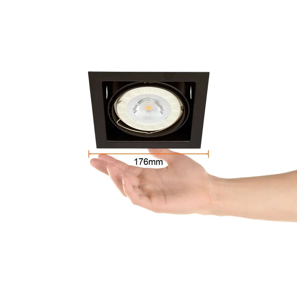 KIT DE 2 PIEZAS DE LÁMPARA DE INTERIOR EMPOTRABLE NANCHONG TECNOLITE BASE G53