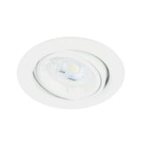 KIT DE 7 PIEZAS DE LAMPARA DE INTERIOR EMPOTRABLE AGRA TECNOLITE BASE GX5.3 BLANCO