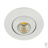 KIT DE 4 PIEZAS DE LAMPARA EMPOTRABLE TECNOLITE ABEBA 4W LUZ SUAVE CALIDA BLANCO