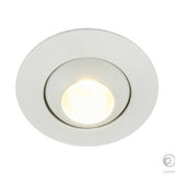 KIT DE 4 PIEZAS DE LAMPARA EMPOTRABLE TECNOLITE ABEBA 4W LUZ SUAVE CALIDA BLANCO