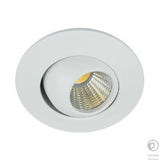 KIT DE 4 PIEZAS DE LAMPARA EMPOTRABLE TECNOLITE ABEBA 4W LUZ SUAVE CALIDA BLANCO