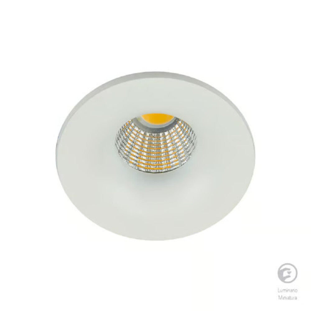 KIT DE 4 PIEZAS DE LÁMPARA DE INTERIOR EMPOTRABLE LED ADELAIDE TECNOLITE 4W LUZ SUAVE CÁLIDA BLANCO