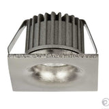 KIT DE 4 PIEZAS DE LAMPARA EMPOTRABLE TECNOLITE AKABA 4W LUZ SUAVE CALIDA SATINADO