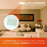 KIT DE 7 PIEZAS DE LÁMPARA DE INTERIOR EMPOTRABLE LED NOVA TECNOLITE NO ATENUABLE LED INTEGRADO 11W LUZ SUAVE CÁLIDA