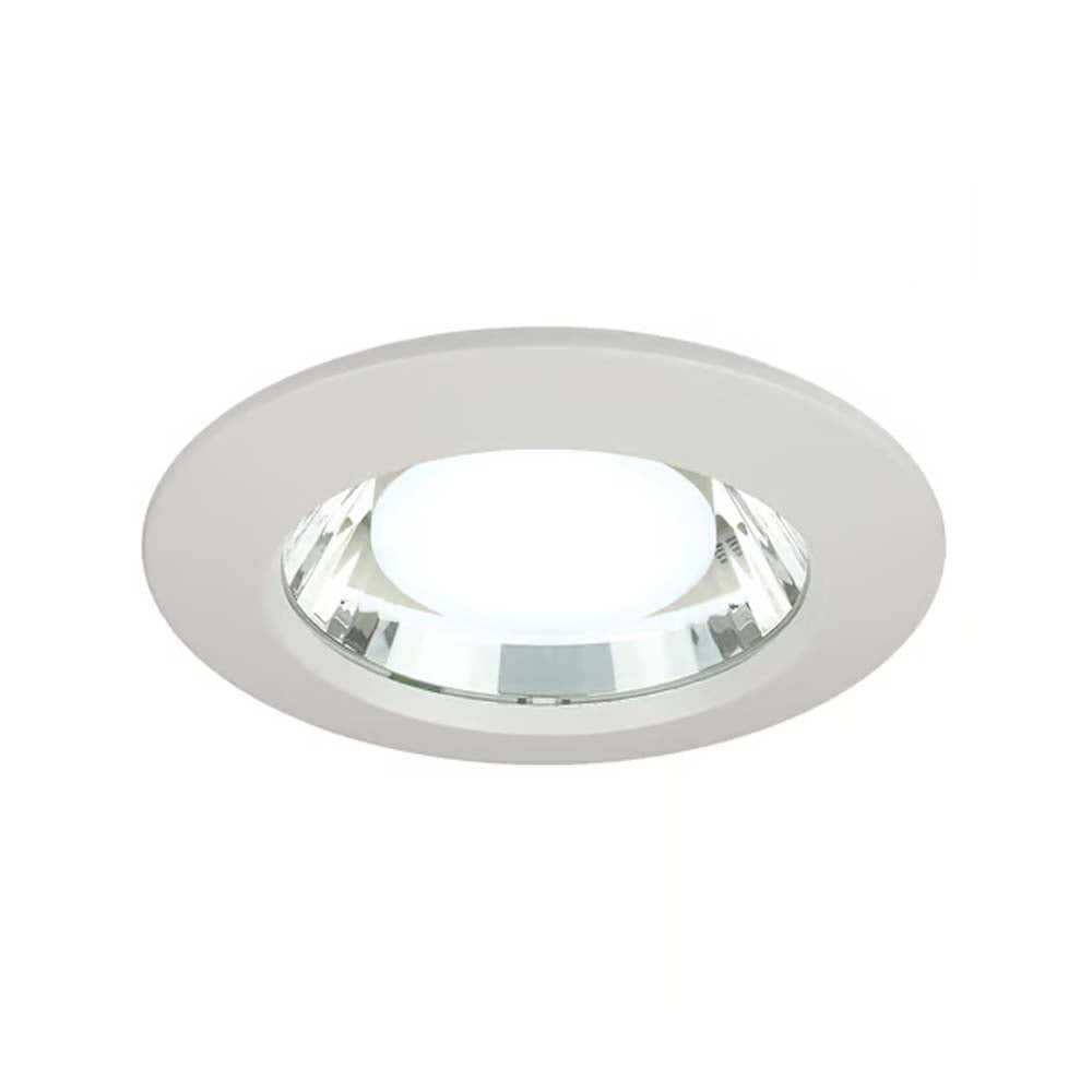 KIT DE 5 PIEZAS DE LAMPARA EMPOTRABLE LED TECNOLITE NADI 9W LUZ DE DIA BASE E27 BLANCO