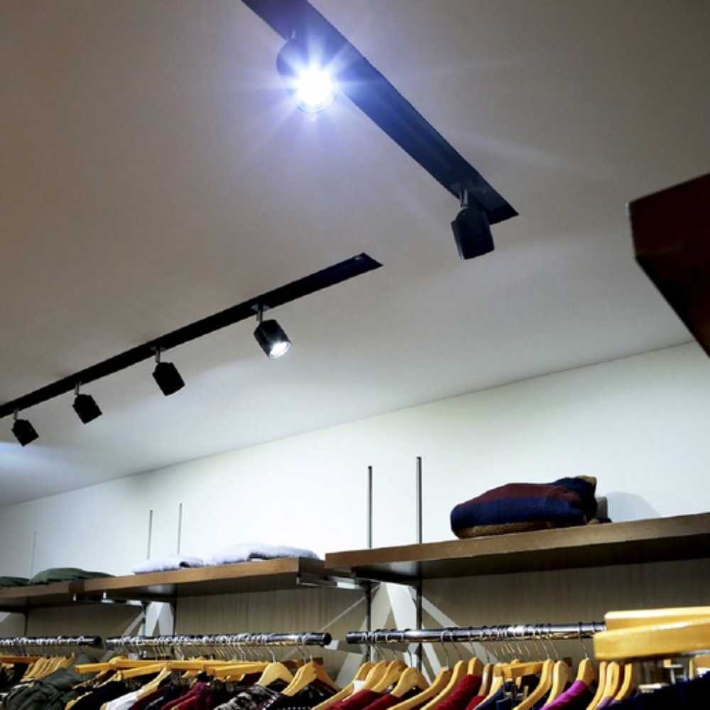 KIT DE 2 PIEZAS DE RIEL PARA LÁMPARA TECNOLITE SPOT DOS METRO NEGRO *** OFRECER R1005-100 ***