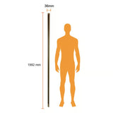 KIT DE 2 PIEZAS DE RIEL PARA LÁMPARA TECNOLITE SPOT DOS METRO SATINADO