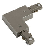 KIT DE 15 PIEZAS DE CONECTOR ESCUADRA TECNOLITE PARA RIEL DE SPOT TRES HILOS SATINADO