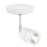 KIT DE 2 PIEZAS DE LÁMPARA DE INTERIOR LED TECNOLITE CAELUM SPOT DE SOBREPONER 12W LUZ SUAVE CÁLIDA BLANCO