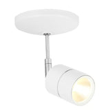 KIT DE 2 PIEZAS DE LÁMPARA DE INTERIOR LED TECNOLITE CAELUM SPOT DE SOBREPONER 12W LUZ SUAVE CÁLIDA BLANCO