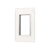 PLACA DE KRISTAL 3 MODULOS DE 1/3 KRISTALO BLANCA