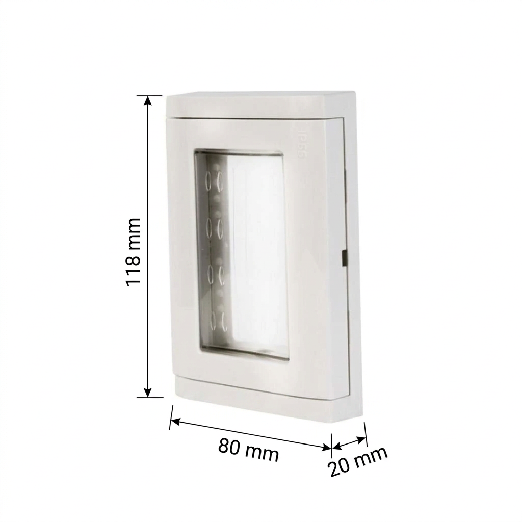 PLACA INTEMPERIE STALO & KRISTALO BLANCA