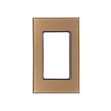 PLACA DE KRISTAL 3 MODULOS DE 1/3 KRISTALO DORADO