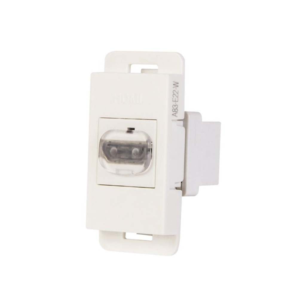 MODULO HDMI STALO & KRISTALO 1/3 BLANCO