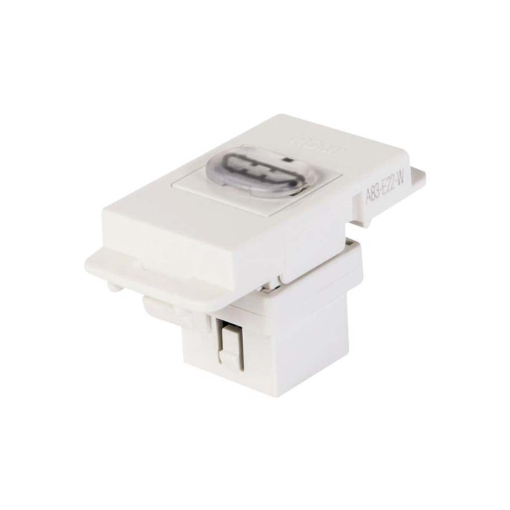 MODULO HDMI STALO & KRISTALO 1/3 BLANCO