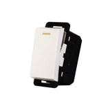 INTERRUPTOR 3 VIAS STALO & KRISTALO 1/3 BLANCO 10A 125V