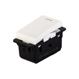 INTERRUPTOR 3 VIAS STALO & KRISTALO 1/3 BLANCO 10A 125V