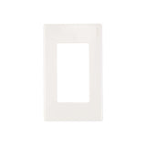 PLACA PLASTICA STALO 3 MODULOS 1/2 BLANCO