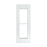 PLACA PLASTICA STALO 6 MODULOS 1/3 BLANCO