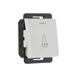 INTERRUPTOR PULSADOR STALO & KRISTALO 1/2 BLANCO 10A 250V
