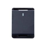 INTERRUPTOR SENC STALO & KRISTALO 1/2 NEGRO MATE 10A-250VCA