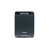 INTERRUPTOR 4 VIAS STALO & KRISTALO 1/2NEGRO MATE 10A - 250VCA