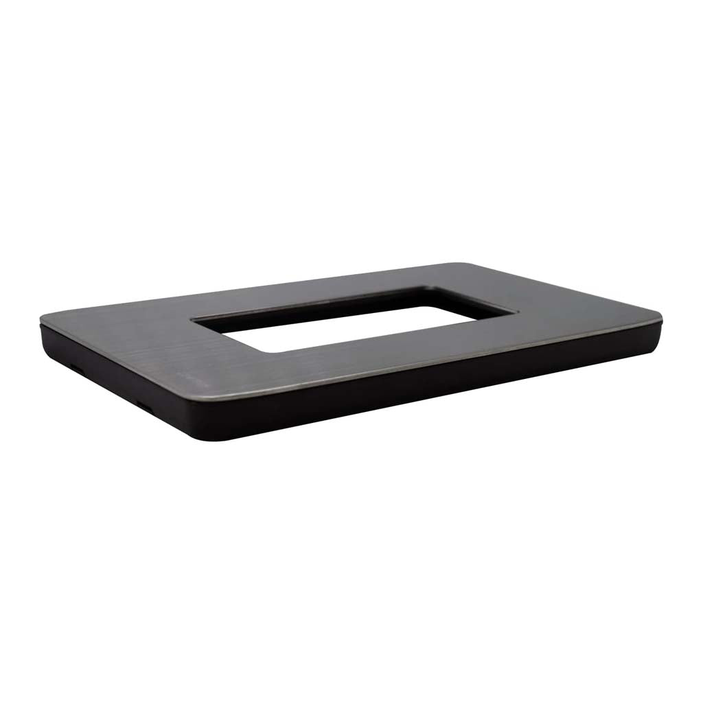PLACA ACERO STALO P/ACCESORIOS DECORA