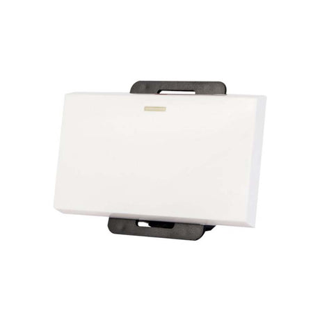 INTERRUPTOR STALO & KRISTALO SENCILLO 3/3 BLANCO 10A 250V