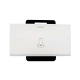 INTERRUPTOR PULSADOR STALO & KRISTALO 3/3 BLANCO 10A 250V