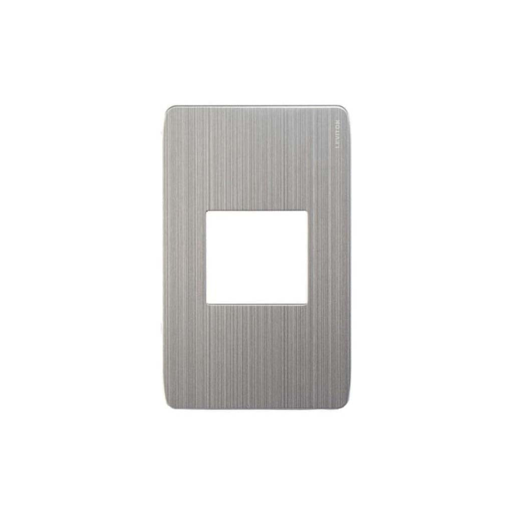 PLACA ACERO STALO P/1 MODULO 1/2