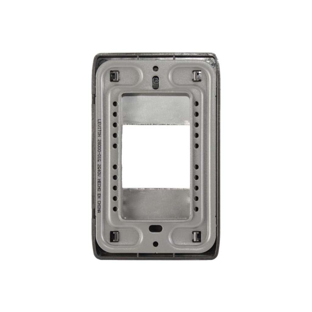PLACA ACERO STALO P/1 MODULO 1/2