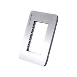 PLACA ACERO STALO P/3 MODULOS 1/3