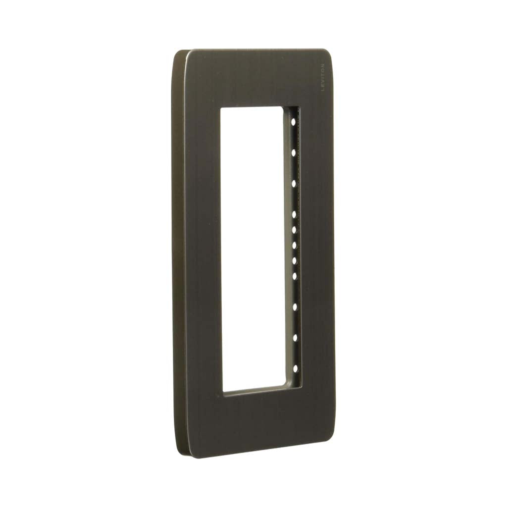 PLACA ACERO STALO P/3 MODULOS 1/2