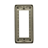 PLACA ACERO STALO P/3 MODULOS 1/2