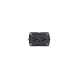 TOMA DE CORRIENTE DUPLEX 2P+T CON 2 USB A+C COLOR ANTRACITA  3 MOD