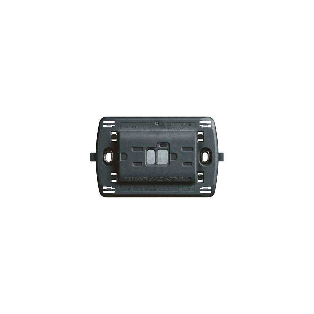 TOMACORRIENTE DUPLEX CON ICFT 15A/127V. L4188GF