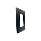 PLACA PLASTICA STALO DECORA NEGRO MATE