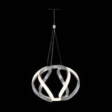 LUMINARIA LED COLGANTE COLOR PLATA 30 W VITA *** HA. LUMI ***