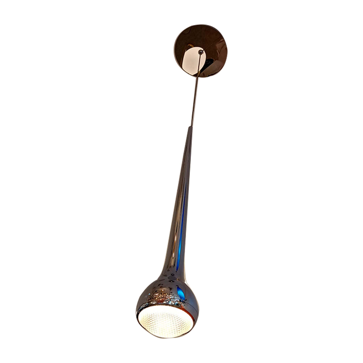 COLGANTE LED SENCILLA CROMADO 4 W STRATTO *** HA. LUMI ***