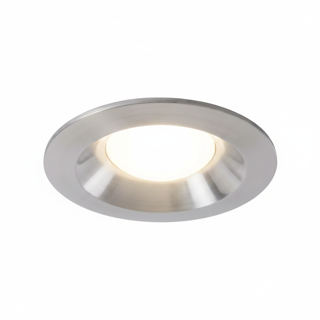 DOWNLIGHT LED EMPOTRAR 15W/100-305V. NIQUEL M1400 4000K LUZ NEUTRA 980LM ELECTROMAG *** SOBRE PEDIDO ***