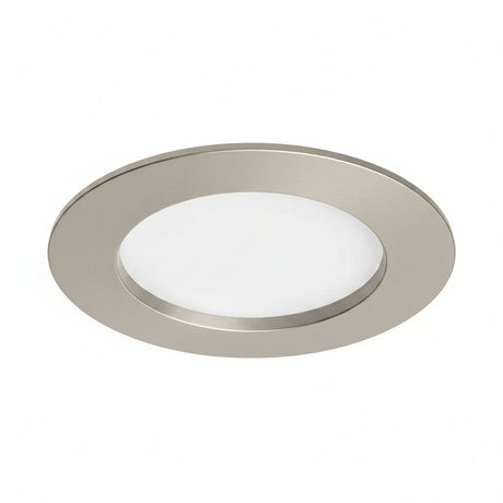 DOWNLIGHT LED EMPOTRAR LUNA 6 SSD 6.5W/105-140V. NIQUEL SATIN 4000K LUZ NEUTRA ELECTROMAG