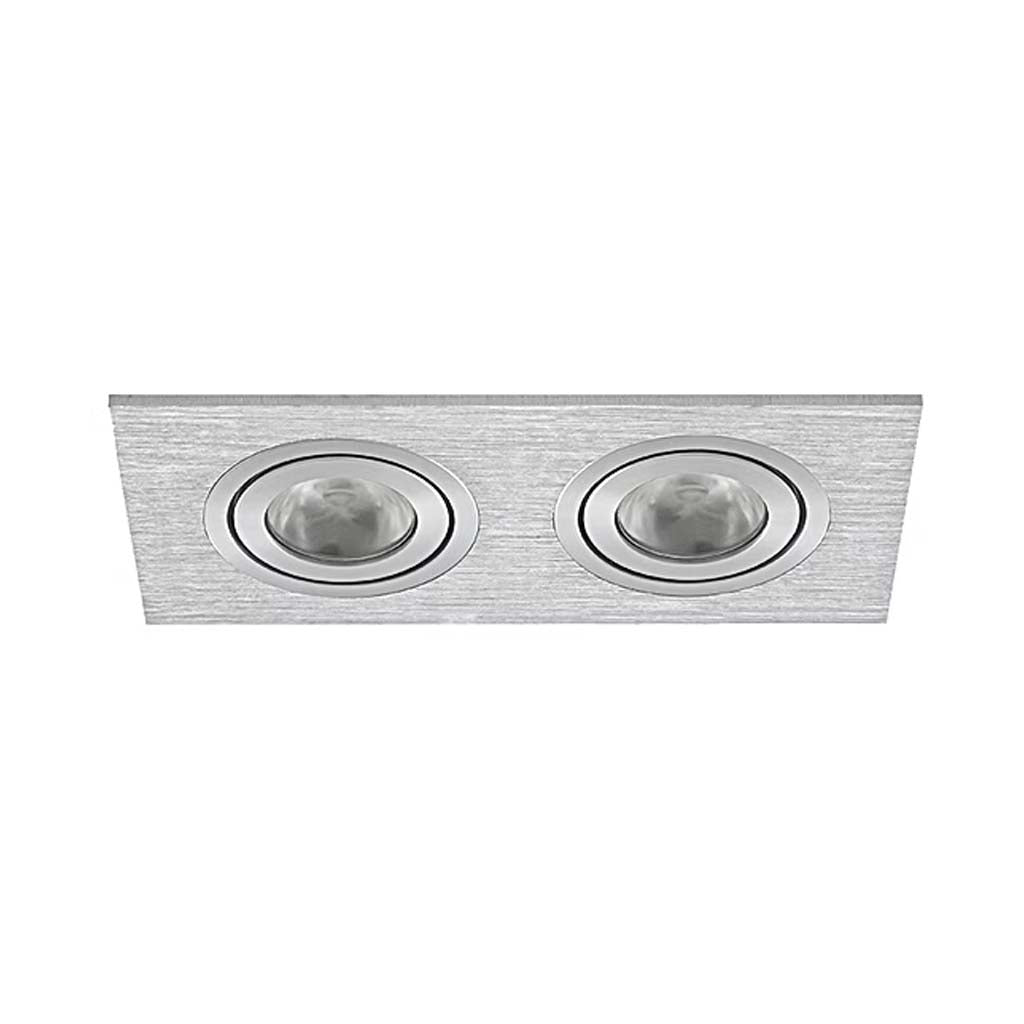 DOWNLIGHT LED EMPOTRAR FLASH II PLANO 6W/100-240V. ANODIZADO 4000K LUZ NEUTRA ELECTROMAG