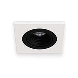 LUMINARIO LED DIRIGIBLE SOBREPONER TECHO FLASH D I 4.4W/100-140V. BLANCO CON  BLANCO 3000K LUZ CALIDA ELECTROMAG