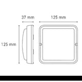 LUMINARIO LED SOBREPONER CEILING 125 10W/100-240V. BLANCO 6000K LUZ DE DIA ELECTROMAG