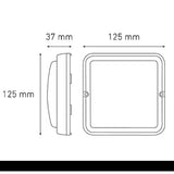 LUMINARIO LED SOBREPONER CEILING 125 10W/100-240V. BLANCO 6000K LUZ DE DIA ELECTROMAG