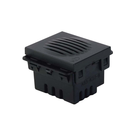 MODULO TIMBRE STALO & KRISTALO 2/3 NEGRO MATE 1W 120VAC 50/60HZ